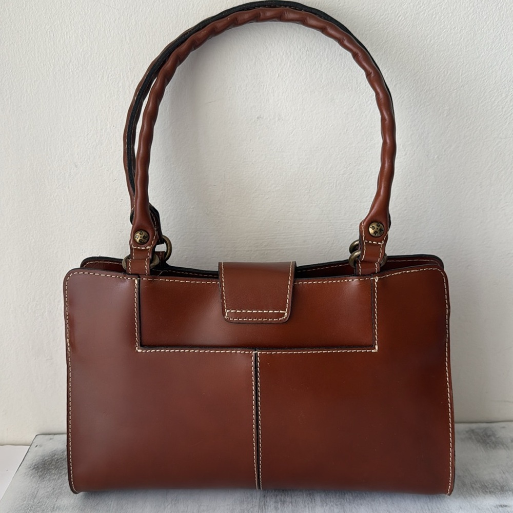 Patricia Nash Burnish Tooled Leather Rienzo Shoulder Handbag Florence - Picture 9 of 14
